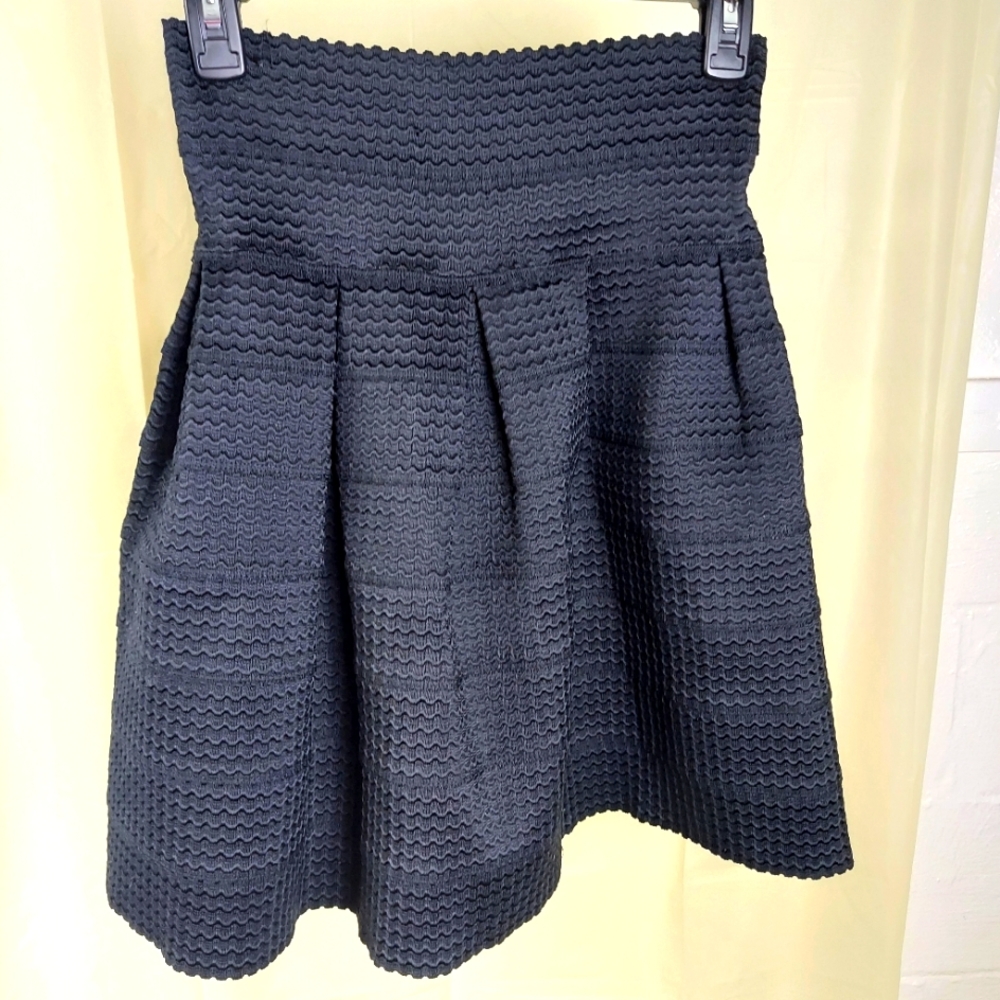 ANTHROPOLOGIE Structured Skater Skirt XS/S